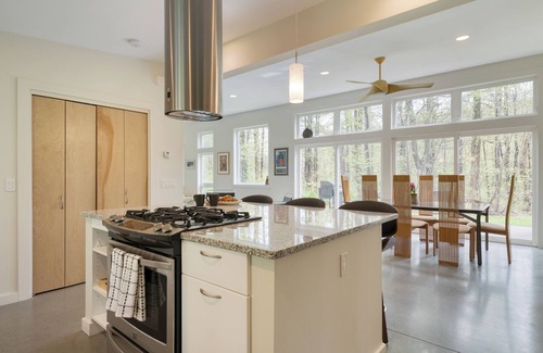 Housatonic House | Secluded + Modern | Enclosed Patio, Forest Views | Woodland Zen by AvantStay