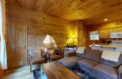 Idlewild House | Secluded retreat home near lake with central AC, W/D, & games