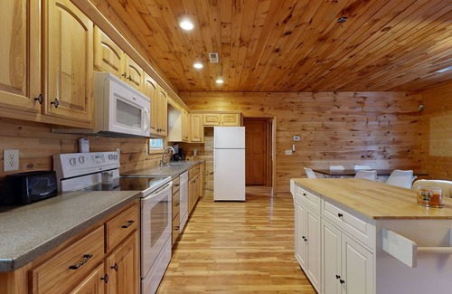 Idlewild House | Secluded retreat home near lake with central AC, W/D, & games