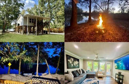 Modeste House | Secluded Riverside Oasis Private Deck Dock