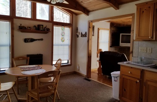 Hot Springs Cabin | Secluded Romantic Cabin with Hot Tub and Pet Friendly