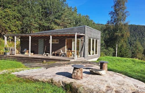 Hyllestad House | Self-Built Cabin With Views Over Leirvik