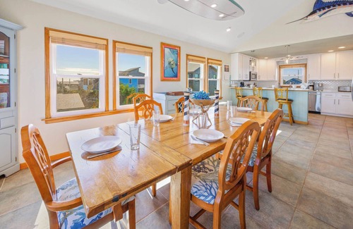 Hatteras Island House | Semi-Oceanfront w/Hot Tub, Game Room, Wet Bar, Cmty Pool and Tennis/Pickleball