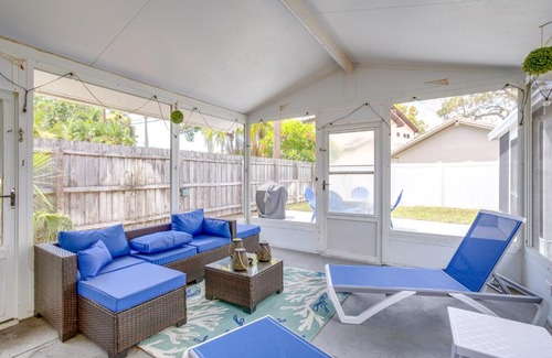 Seminole House | Seminole House with 2 Covered Lanais and Gas Grill!
