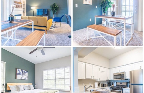 Wells Branch Apartment | Serene 1BR King Suite | Pool, Parking & Gym