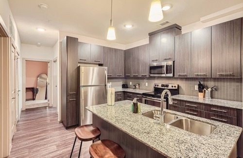 Leander Apartment | Serene 3B Getaway | Pool, Gym, Parking, Pet Wash