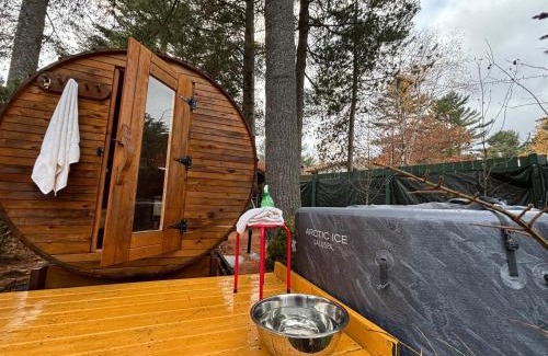 Rawdon Ski Chalet | Serene Getaway Rawdon Nordic Spa, Sauna, Nature and Pool