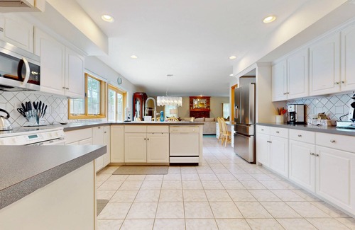 West Hyannisport House | Serene home near the beach with open floor plan, yard, grill, & central AC