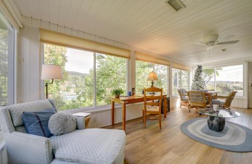 Lake Junaluska Apartment | Serene Lake Junaluska Gem Deck and Mountain Views