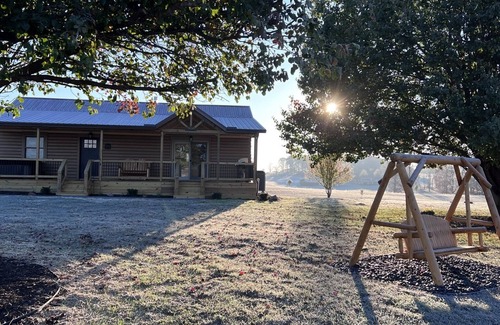 Carbon Hill Cabin | Serenity Gardens located in the Rolling Hills of Appalachia Ohio