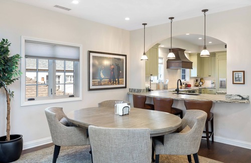 Seal Beach House | Seventh & Shore | Stylish Seal Beach Home w/Elevator, Fireplace + Bold Design