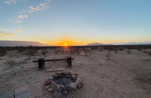 Alpine RV Rental | Shipping Container in Terlingua, TX