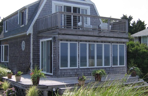 Cedar Bushes House | Simply stunning oceanfront location with decks galore