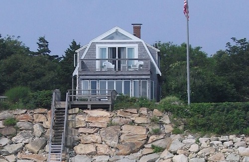 Cedar Bushes House | Simply stunning oceanfront location with decks galore