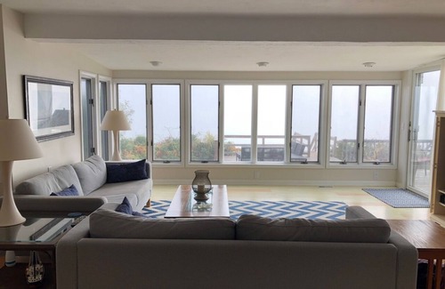 Cedar Bushes House | Simply stunning oceanfront location with decks galore