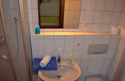 Ohlsbach Apartment | Single room with WC and shower/bath - Guesthouse Tagescafe Eckenfels