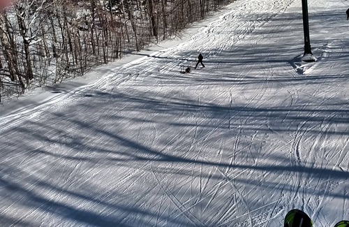 Jeffersonville Resort | Ski-in ski-out one-bedroom at Smugglers Notch, some of the best skiing in the NE