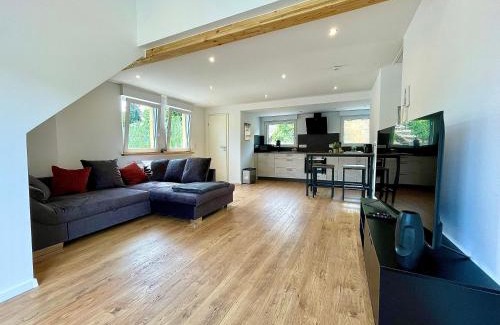 Kaimt Apartment | Sky Apartment, Sauna, Blick zur Mosel, großer Balkon, Kaffeemaschine, Smart TV