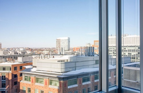 Cambridgeport Apartment | Sleek Cambridge 1BR w/Gym & W/D, close to Central Square, by Blueground