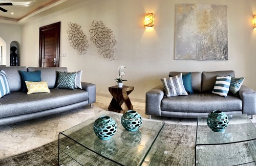 Salina Grande Condo | Sleek, Modern Oceanfront Luxury Condo, Caribbean Views!