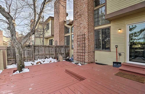 Littleton House | Sleek & Spacious Centennial Escape w/Private Deck
