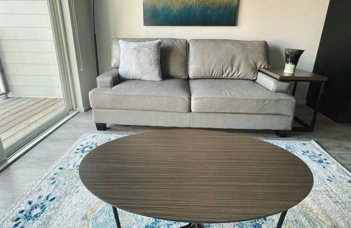 Downtown Omaha Apartment | Sleepover: Beautiful 1BD/1BA + Balcony- Downtown Omaha