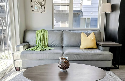 Downtown Omaha Apartment | Sleepover: Inspiring 1BD/1BA + Balcony- Downtown Omaha