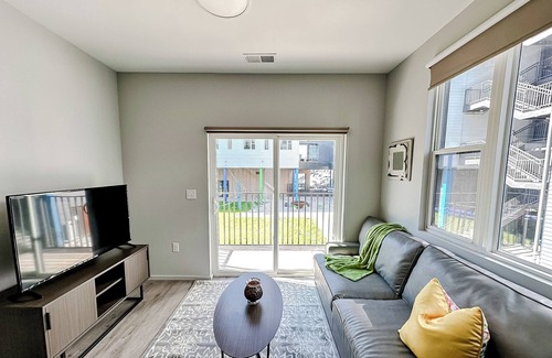 Downtown Omaha Apartment | Sleepover: Inspiring 1BD/1BA + Balcony- Downtown Omaha