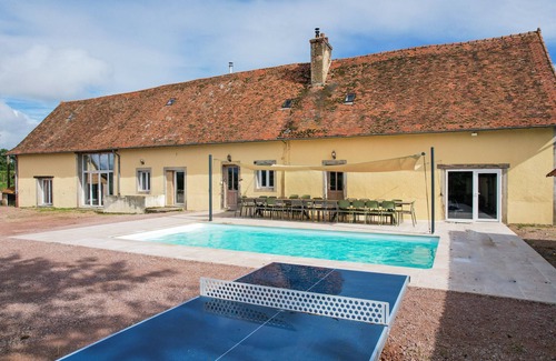 Lenax Villa | So Villa Chez Pommet (03) - Heated swimming pool - Basketball - Sauna 2h Lyon - 30p.