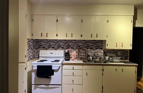 Camrose House | Spacious house with plenty of room to relax.
