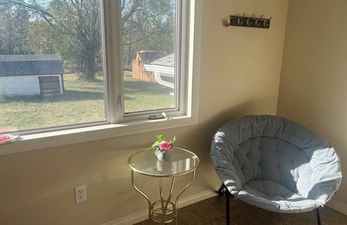 Camrose House | Spacious house with plenty of room to relax.