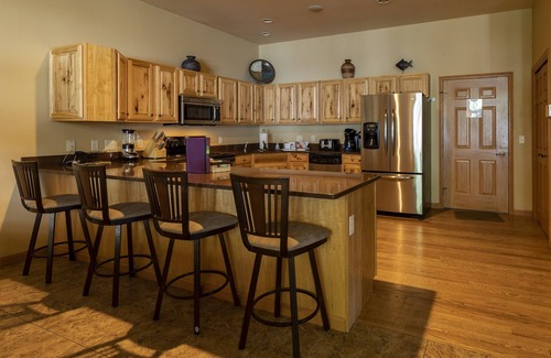 Mauston House | Spacious Lakefront Townhome on Castle Rock Lake, Massage Chair, Pet Friendly!