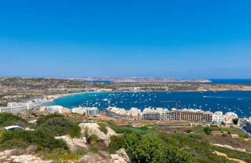 Għadira Apartment | Spacious Mellieha 2BR home with Stunning Sea Views by 360 Estates