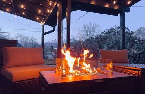 Ogden House | Spacious Mountain Modern Getaway - Hot Tub, Home Theater & Fire Pit