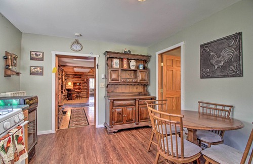Athol Cabin | Spacious Mtn Cabin on 7 Private Acres in Athol!