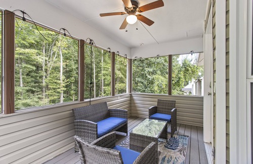 Lawrenceville House | Spacious Pet-Friendly Retreat w/Screened-In Sunroom and Grill