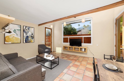 Warm Sands House | Spanish-Style 2-bedroom house near Downtown Palm Springs
