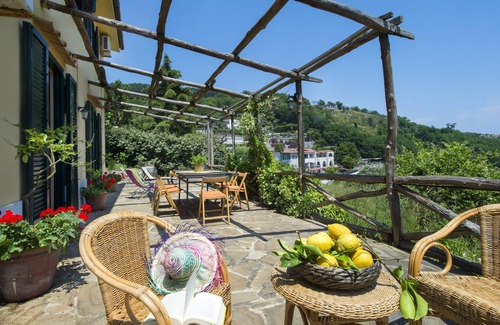 Sant'Agata sui Due Golfi Villa | Splendid Villa in the Terranova estate overlooking the Gulf of Salerno.