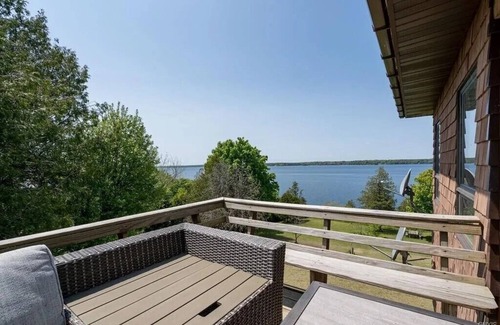 Brier Hill Cottage | St. Lawrence River Modern Log Home