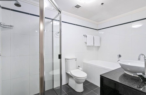 St. Leonards Apartment | St Leonards- HERB8 - Herbert Street - Modern 1BR with Balcony, Parking Pool in St Leonards