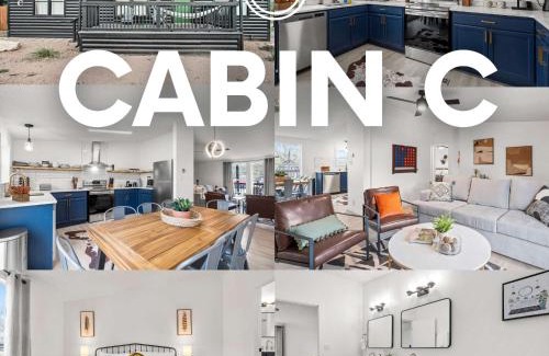 Canyon Lake House | Starlight Horizon 2 Cabins CD - Side-by-Side Group Retreat - Pet-Friendly Texas Hill Country Cabins Near Canyon Lake - Pool, Stargazing, Sleeps 16