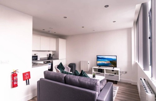 Old Trafford Apartment | Stay Zeni, Alexandra Rise Manchester Slick 1 Bed