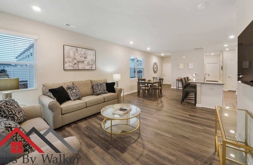 Concord House | StaysByWalker 2BR TownHome | King Beds/Fenced Yard