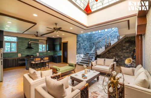 Gurugram Villa | StayVista at Wandering Vines 4BHK Luxury villa with FREE BF, Indoor Pool in Delhi Sohna