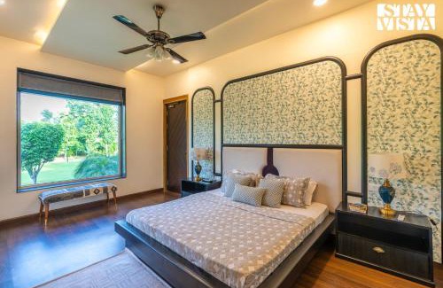 Gurugram Villa | StayVista at Wandering Vines 4BHK Luxury villa with FREE BF, Indoor Pool in Delhi Sohna