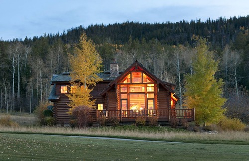 Victor House | Steelhead Log Cabin in Teton Springs, Victor ID w/A/C, Targhee Forest Access