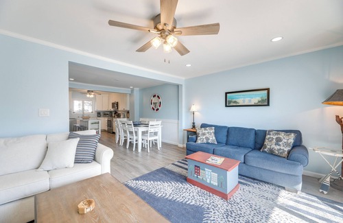 Fenwick Island House | Steps to Ocean: Colorful Abode in Fenwick Island