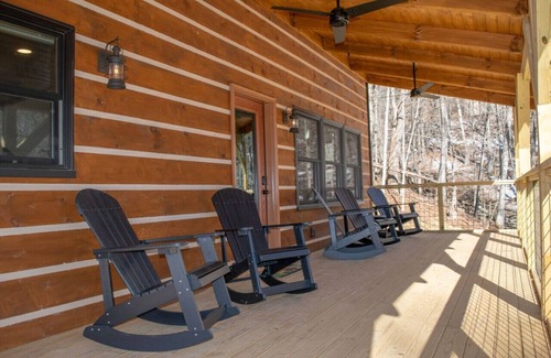 Boone House | Steps2town, secluded Mountainview Cabins, sleeps20
