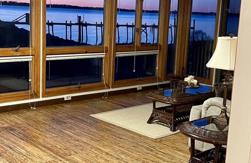 Grimstead House | Still Waters Point- Enjoy breathtaking views at our peaceful Gwynn's Island home