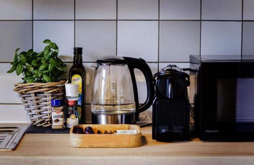 Weissenfels Apartment | Stilvolle Unterkunft für 4, WLAN - Küche, salt apartments